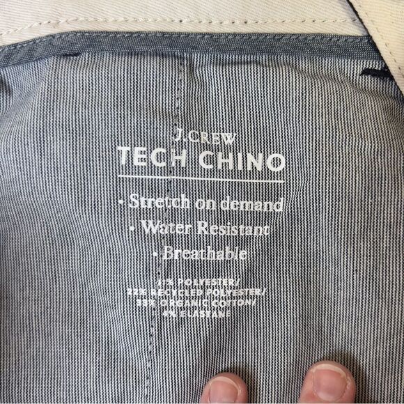 J.Crew Men's tech chinco Sz 32x32 navy - Picture 9 of 12